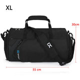 Gym Bag with Shoe Compartment