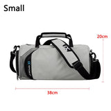 Gym Bag with Shoe Compartment