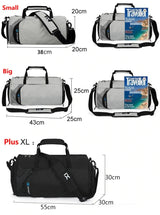 Gym Bag with Shoe Compartment