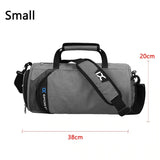 Gym Bag with Shoe Compartment
