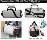 Gym Bag with Shoe Compartment