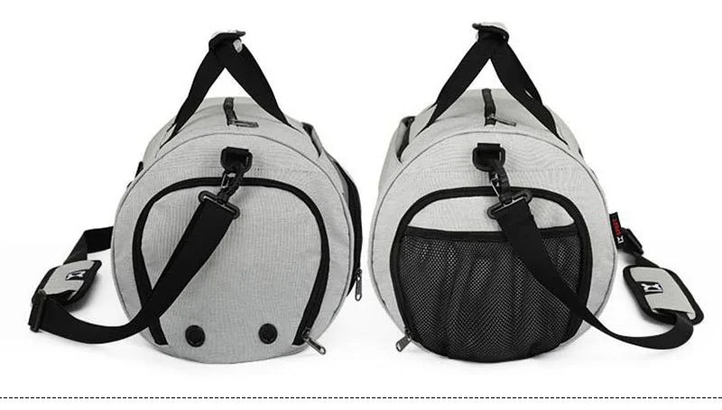 Gym Bag with Shoe Compartment