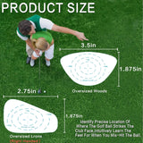 Golf Impact Labels 200pcs Oversized Training Aid