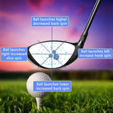 Golf Impact Labels 200pcs Oversized Training Aid
