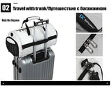 Gym Bag with Shoe Compartment