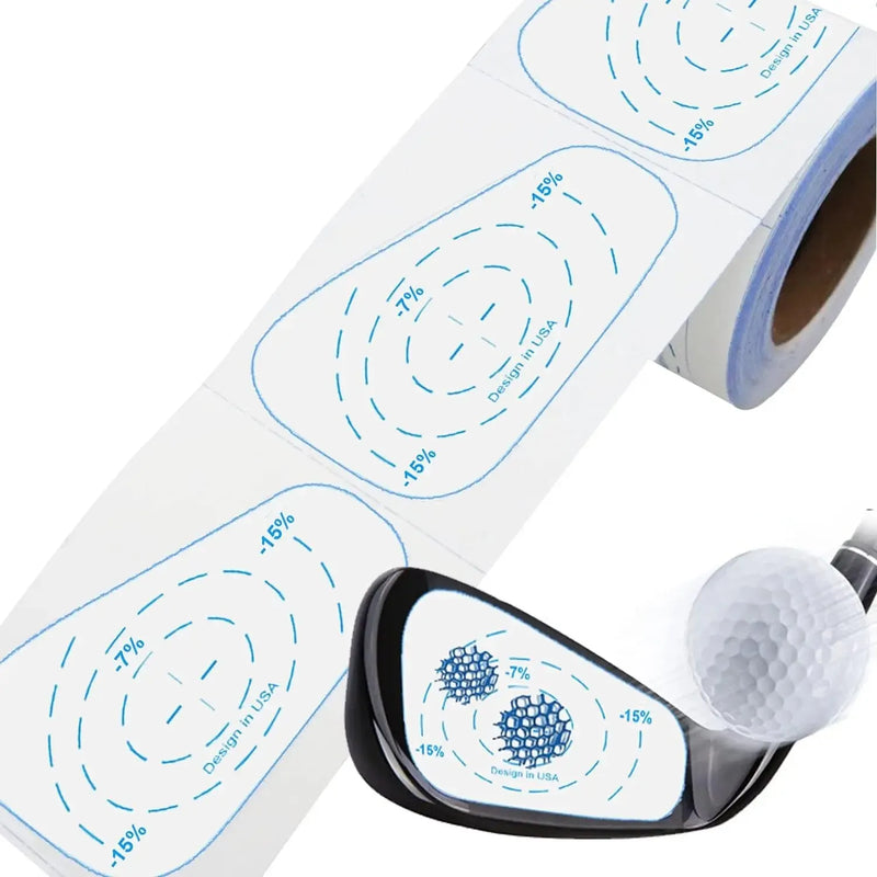 Golf Impact Labels 200pcs Oversized Training Aid