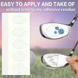 Golf Impact Labels 200pcs Oversized Training Aid