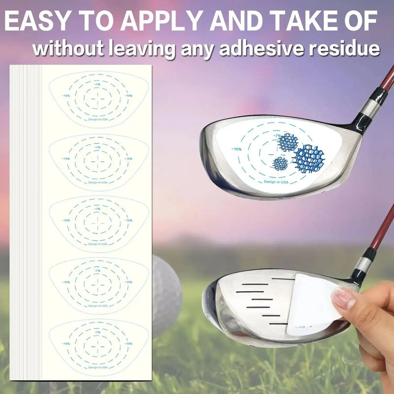 Golf Impact Labels 200pcs Oversized Training Aid