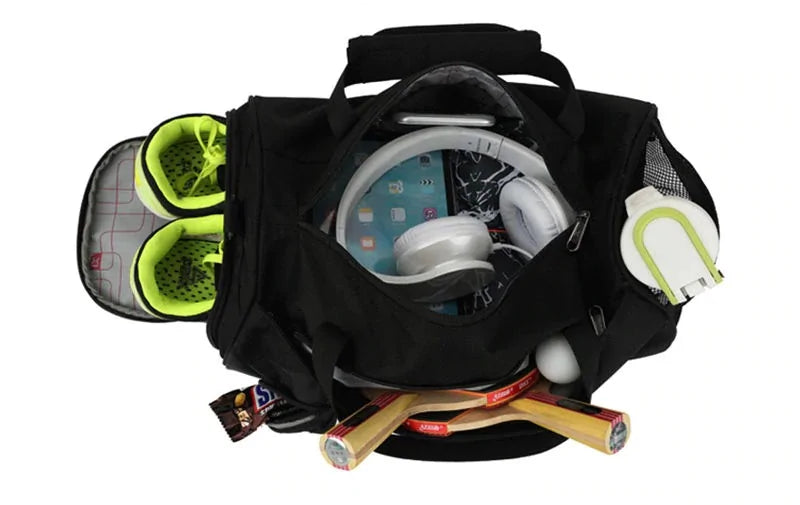 Gym Bag with Shoe Compartment