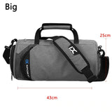 Gym Bag with Shoe Compartment
