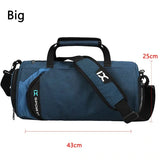 Gym Bag with Shoe Compartment